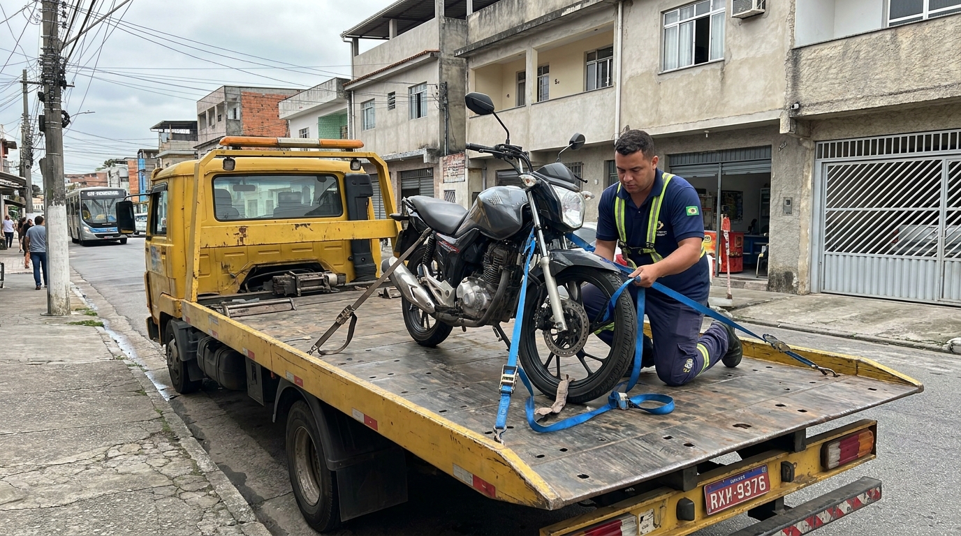 Auxílio para Moto no Local na Vila Nova, Joinville‑SC