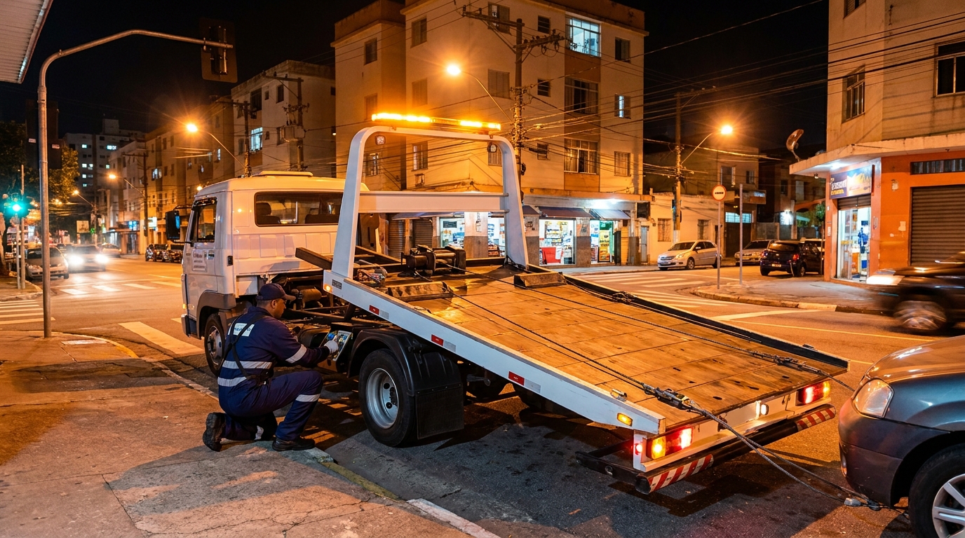Guincho 24h profissional em Comasa, Joinville‑SC
