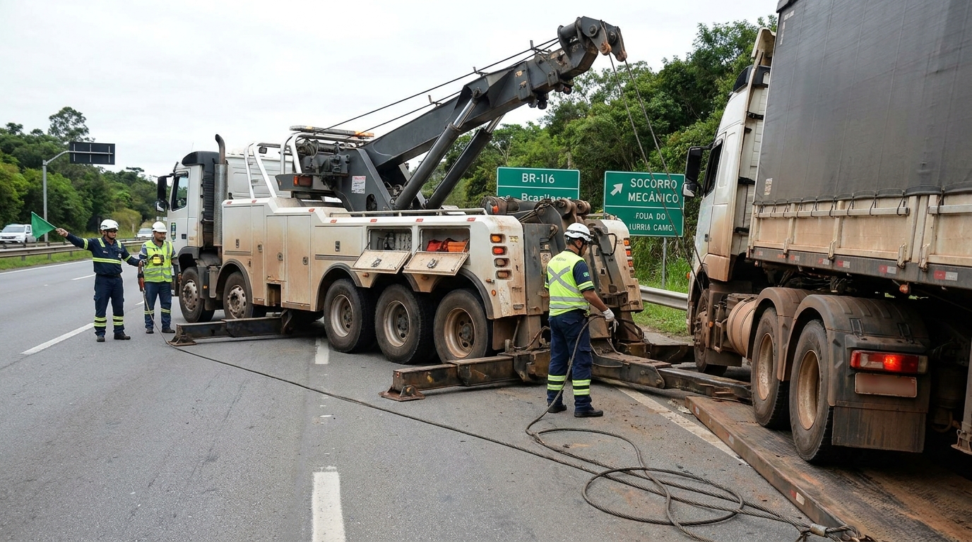 Guincho para Caminhão em Comasa, Joinville‑SC