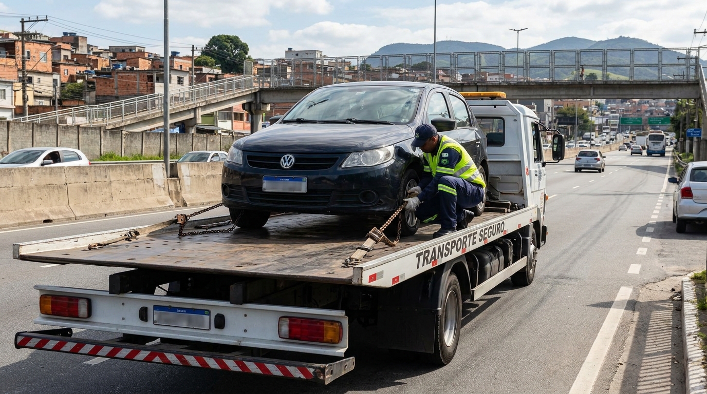 Logística para Veículos Parados em Joinville‑SC