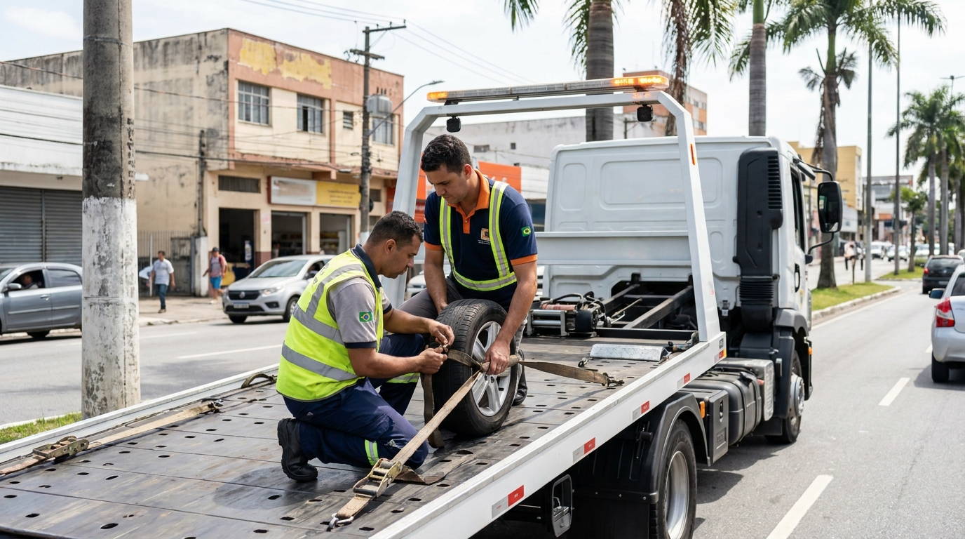 Reboque de Carro no Floresta, Joinville‑SC