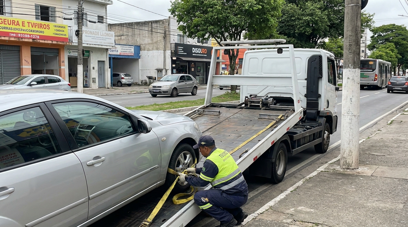 Transporte de Automóvel no Floresta, Joinville‑SC
